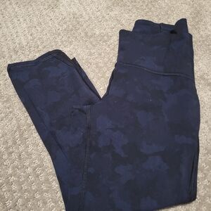 Lululemon Navy Camo Legging